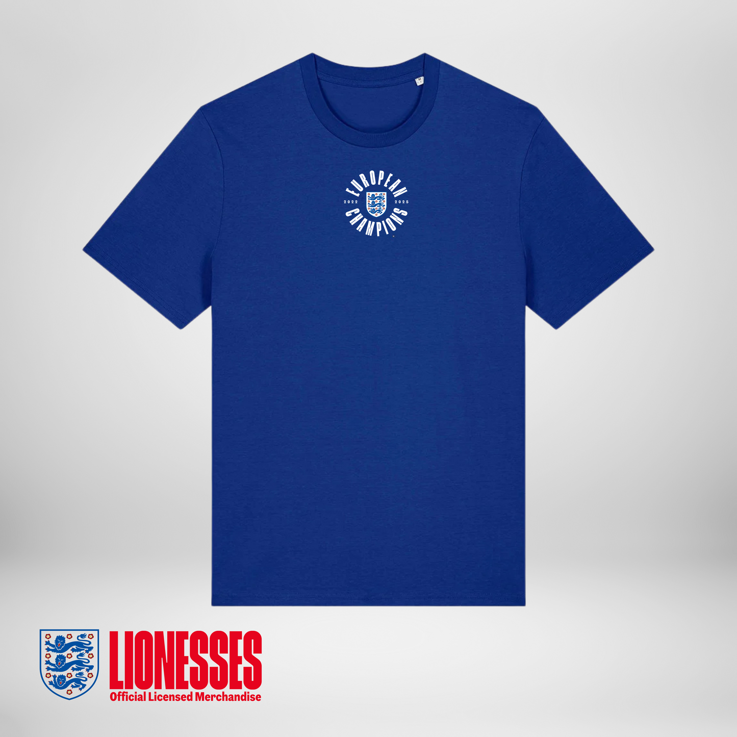 OFFICIAL LIONESSES EUROPEAN CHAMPIONS 2025 TEE *PRE-ORDER*