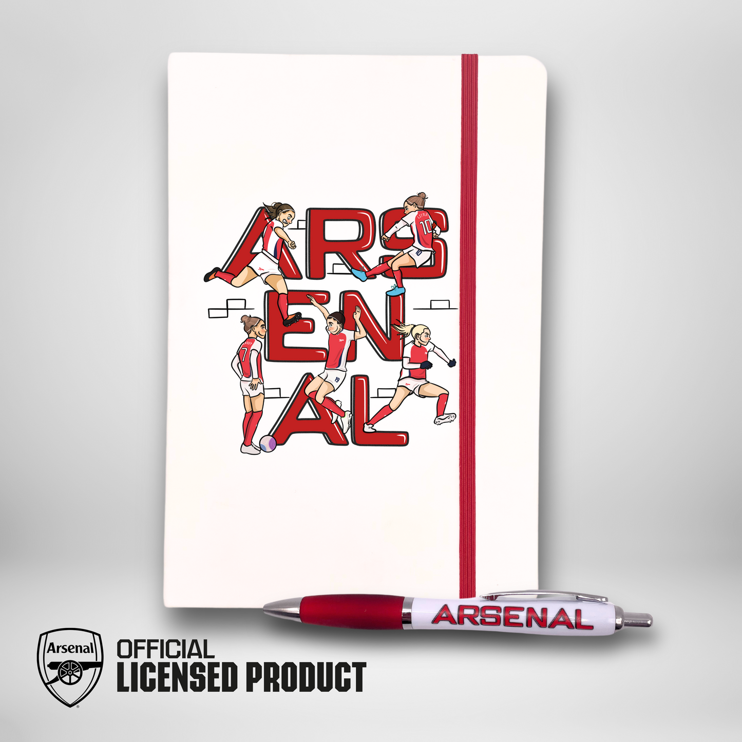 ARSENAL CONCRETE NOTEBOOK & PEN