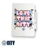 OFFICIAL MAN CITY LOVE THIS CITY NOTEBOOK & PEN