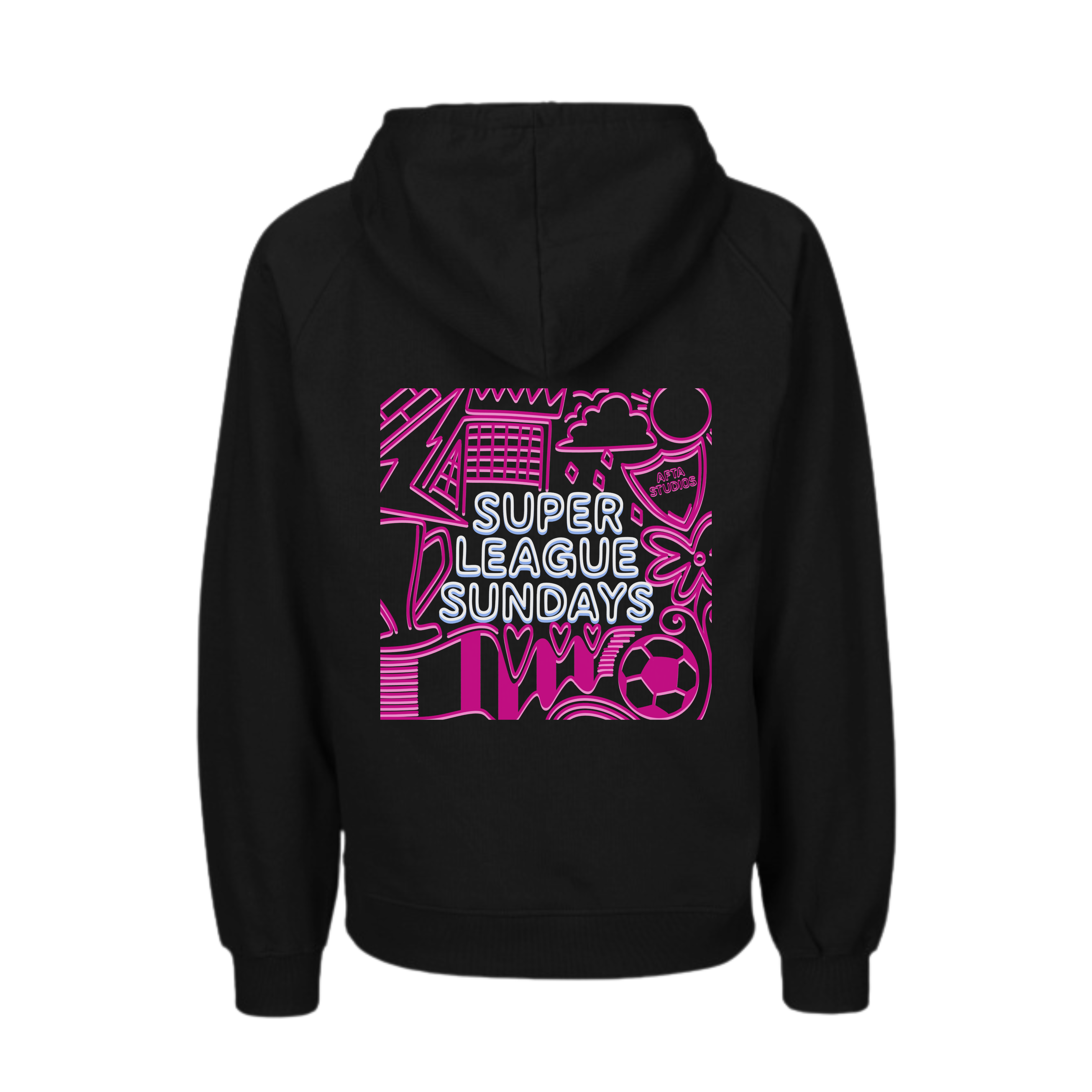 SUPER LEAGUE SUNDAY - HOODIE *PRE-ORDER* AFTA Studios