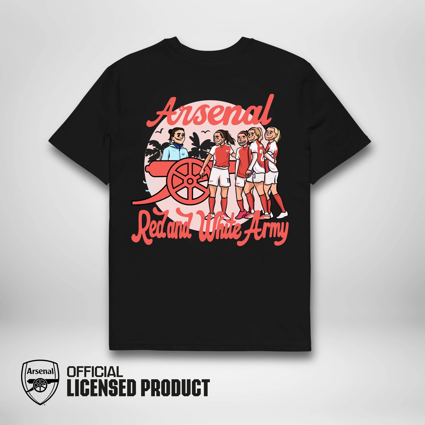 ARSENAL RED & WHITE ARMY TEE *PRE-ORDER* AFTA Studios