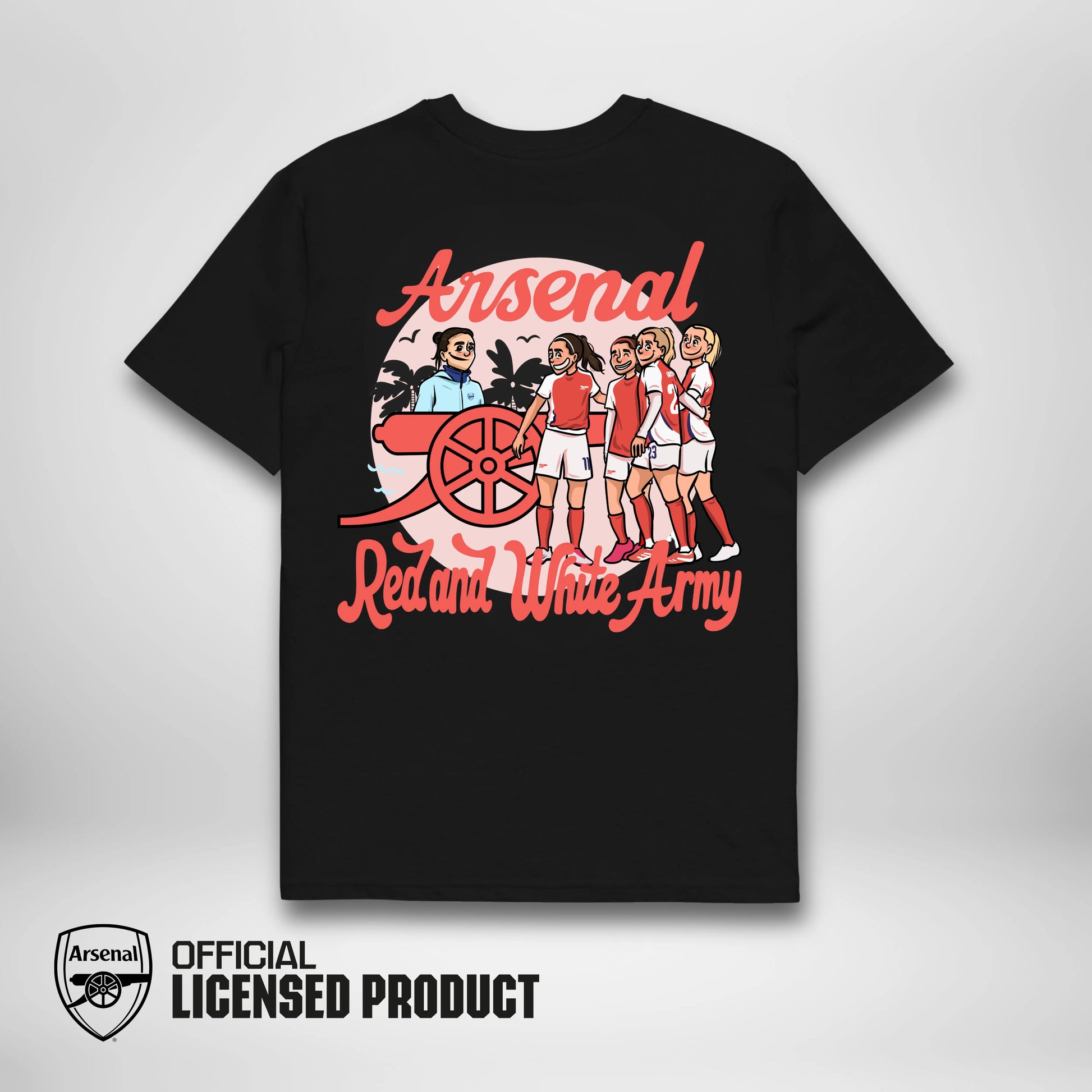 ARSENAL RED & WHITE ARMY TEE *PRE-ORDER* AFTA Studios