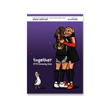 TOGETHER - ARSENAL WOMEN AFTA COMMUNITY COMIC (FANZINE) 24/25 AFTA Studios