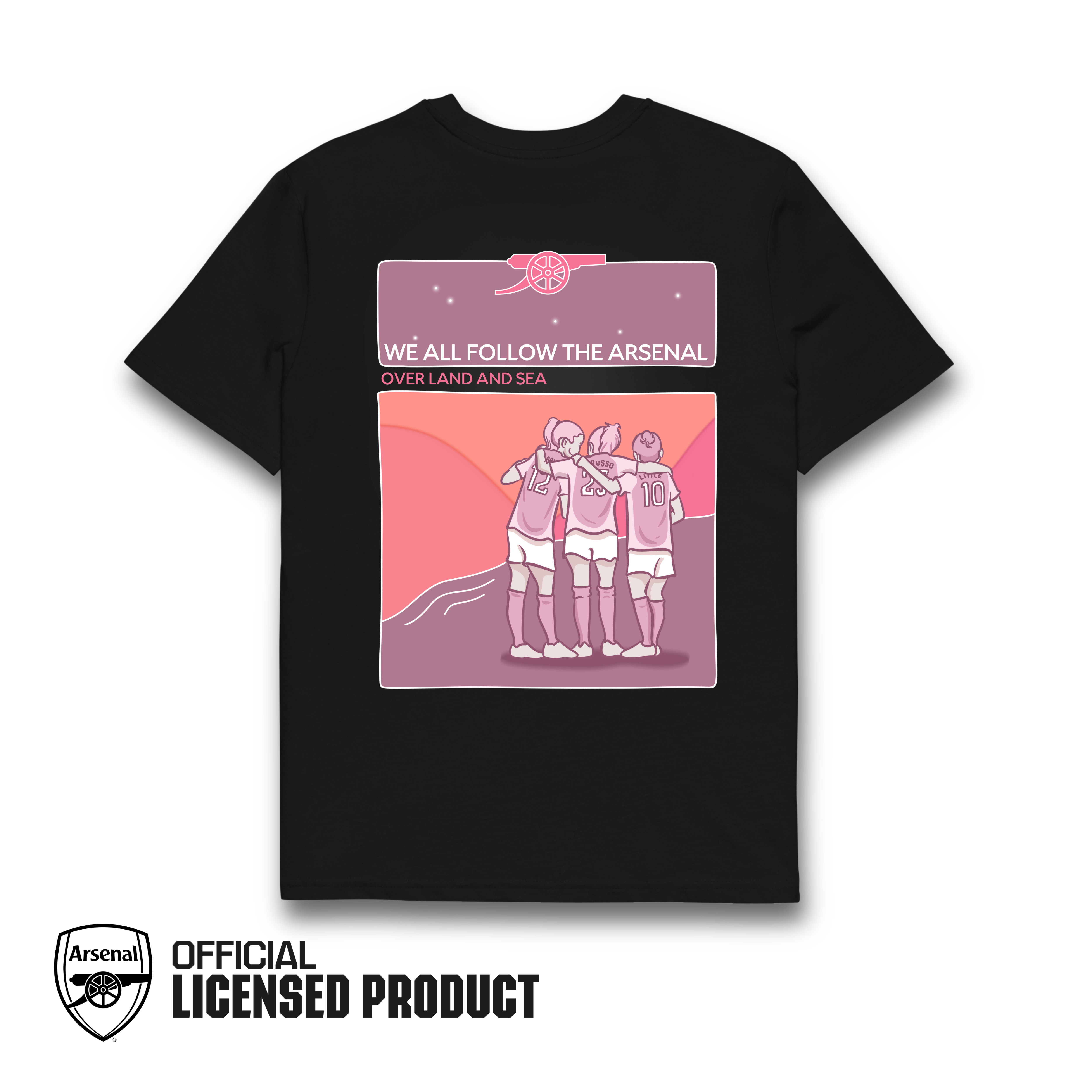 OVER LAND & SEA ARSENAL TEE AFTA Studios