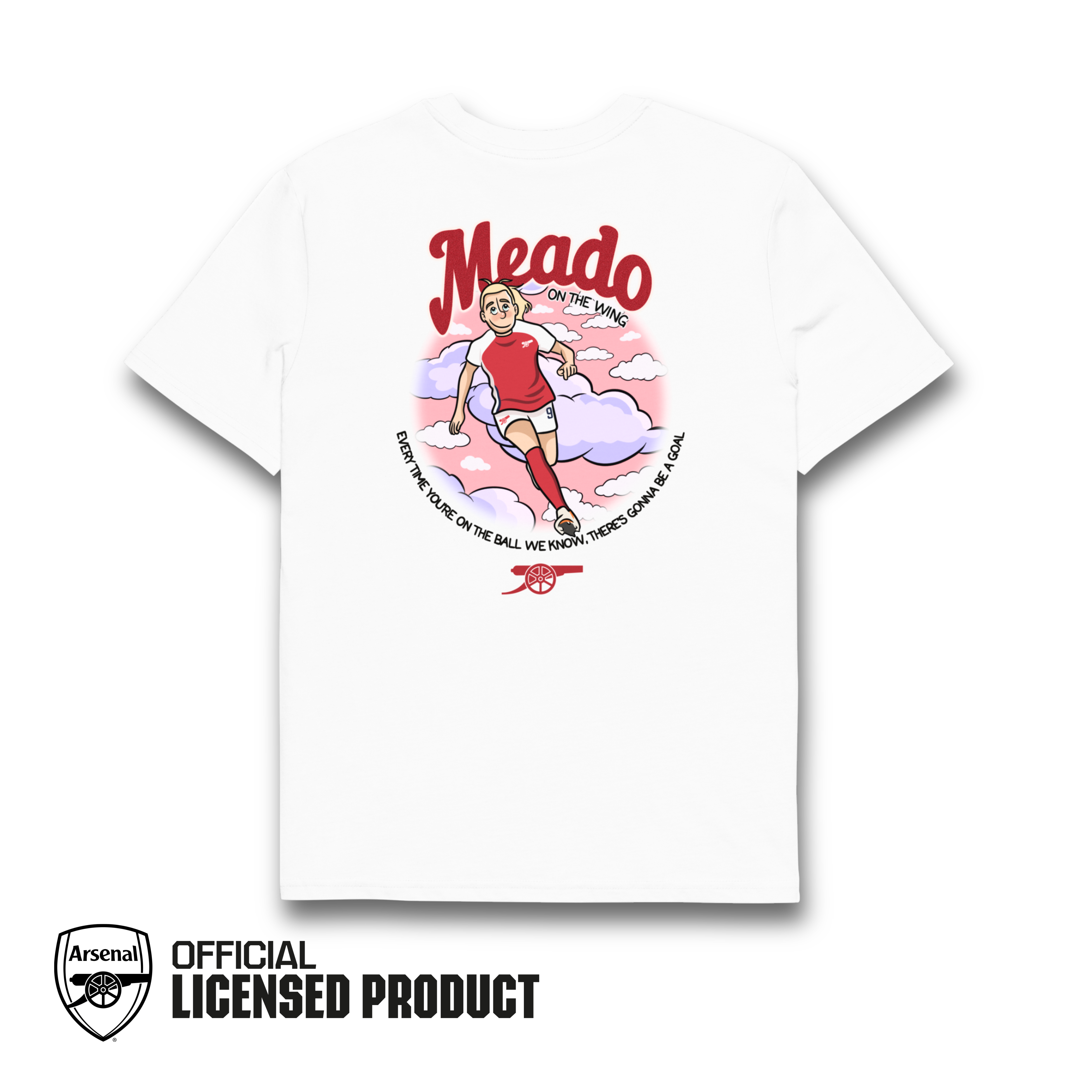MEADO ON THE WING ARSENAL TEE AFTA Studios