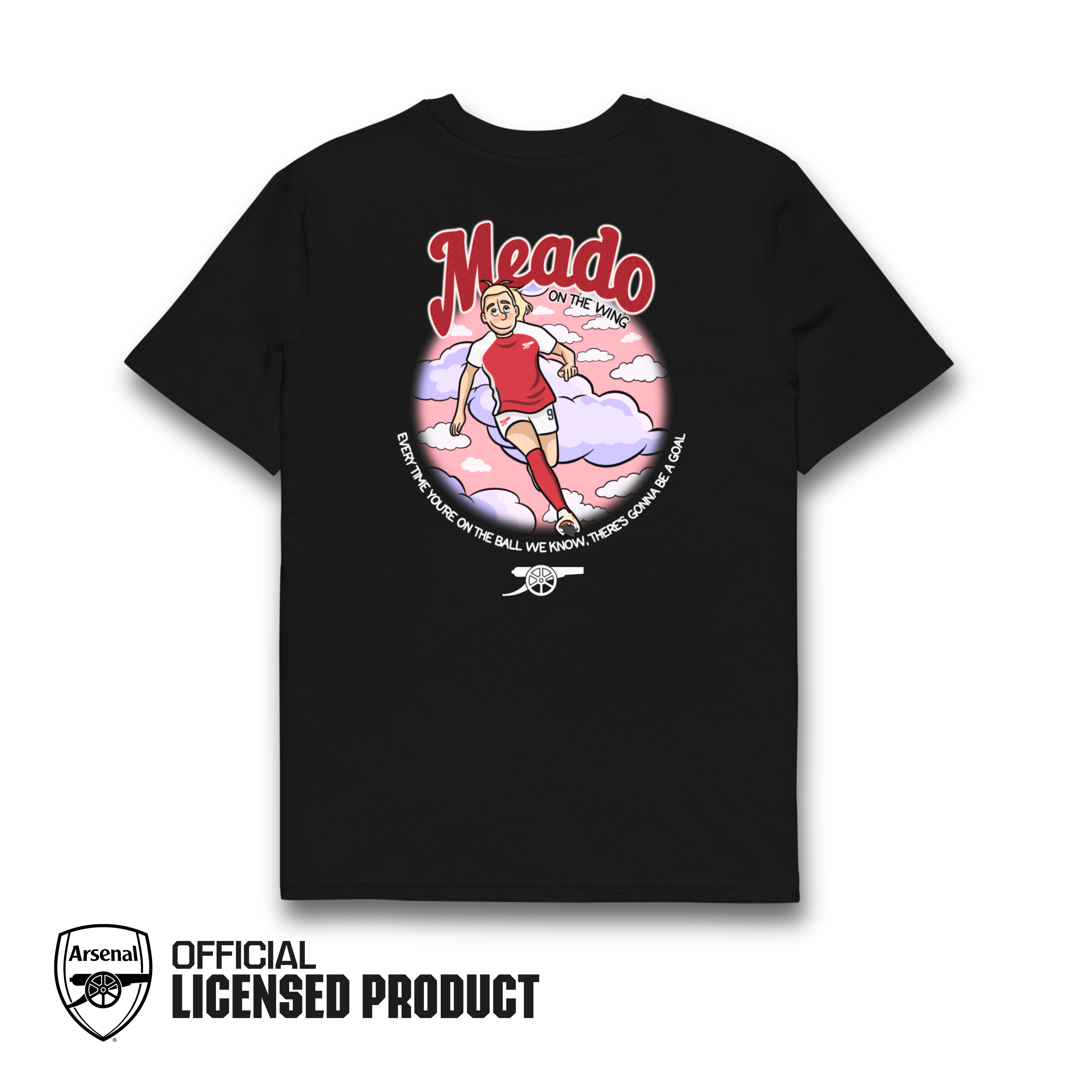 MEADO ON THE WING ARSENAL TEE AFTA Studios