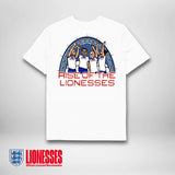 OFFICIAL ENGLAND RISE OF THE LIONESSES TEE AFTA Studios