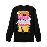 IT'S YOUR GAME - BUBBLE LONG-SLEEVE TEE *PRE-ORDER*