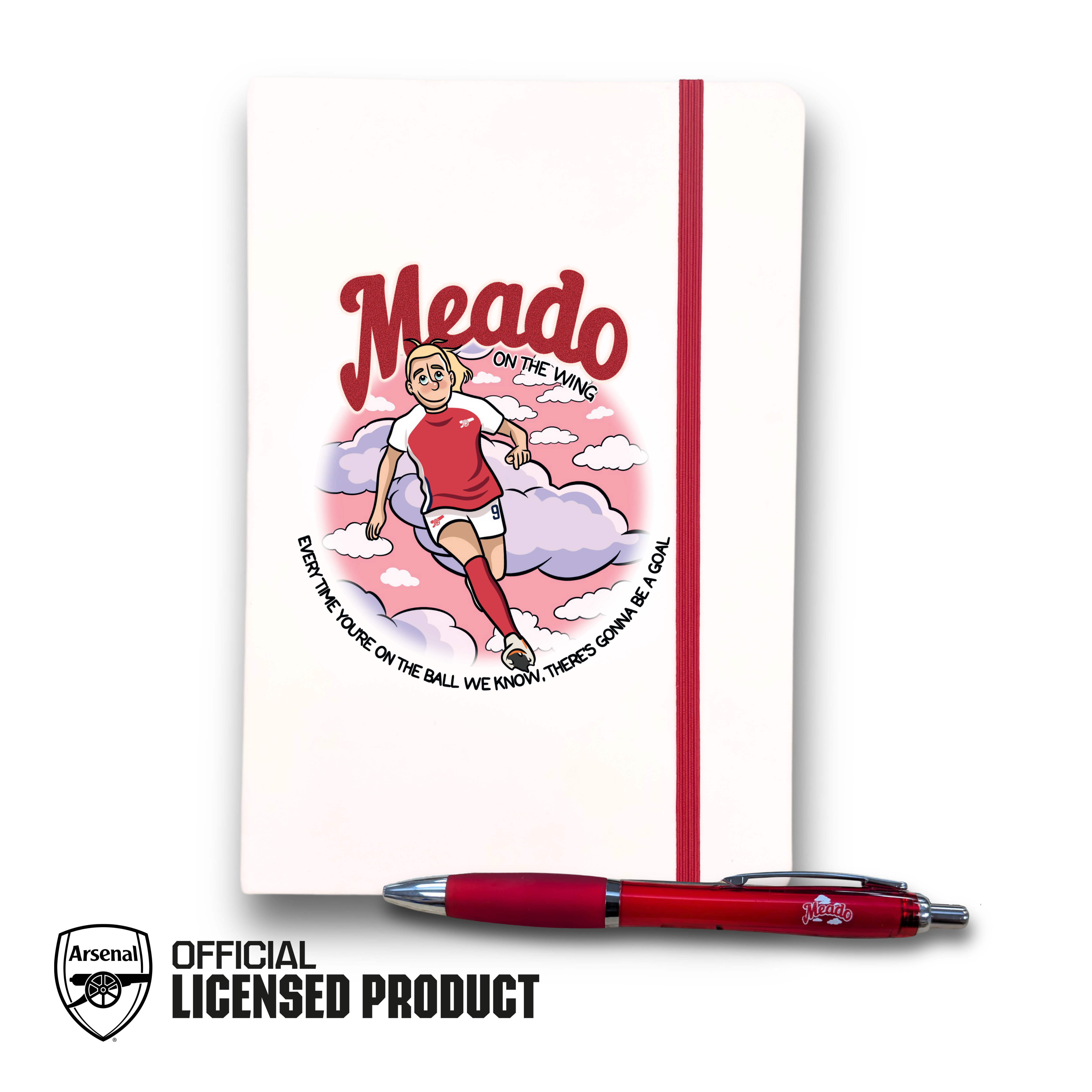 MEADO ON THE WING ARSENAL NOTEBOOK & PEN AFTA Studios