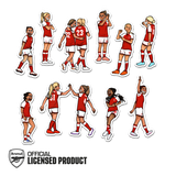 AWFC PLAYER STICKER PACK *PRE-ORDER*