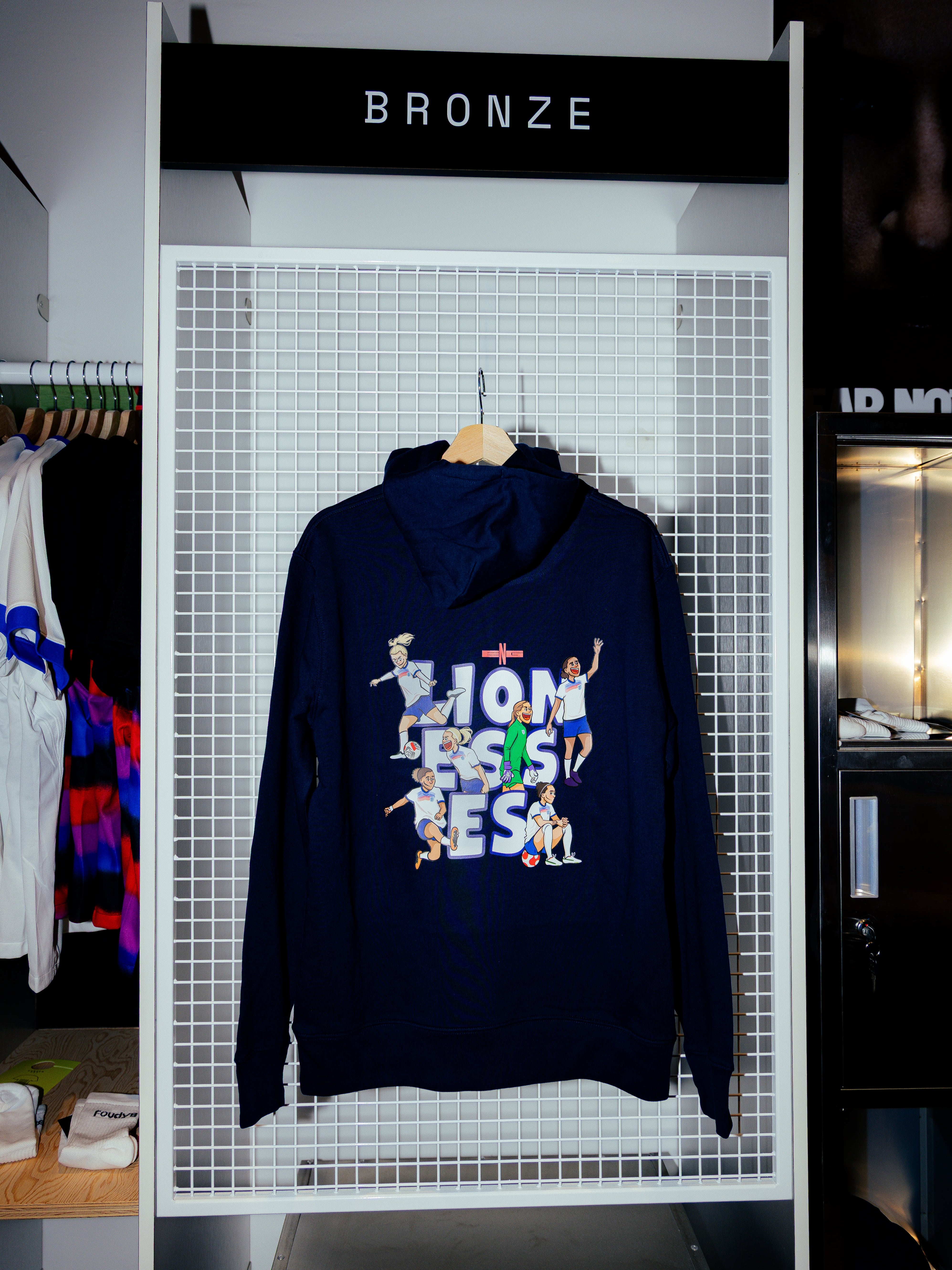OFFICIAL ENGLAND LIONESSES HOODIE AFTA Studios