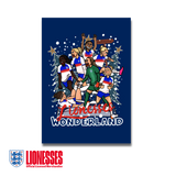 OFFICIAL LIONESSES WONDERLAND CHRISTMAS A5 PRINT *PRE-ORDER*
