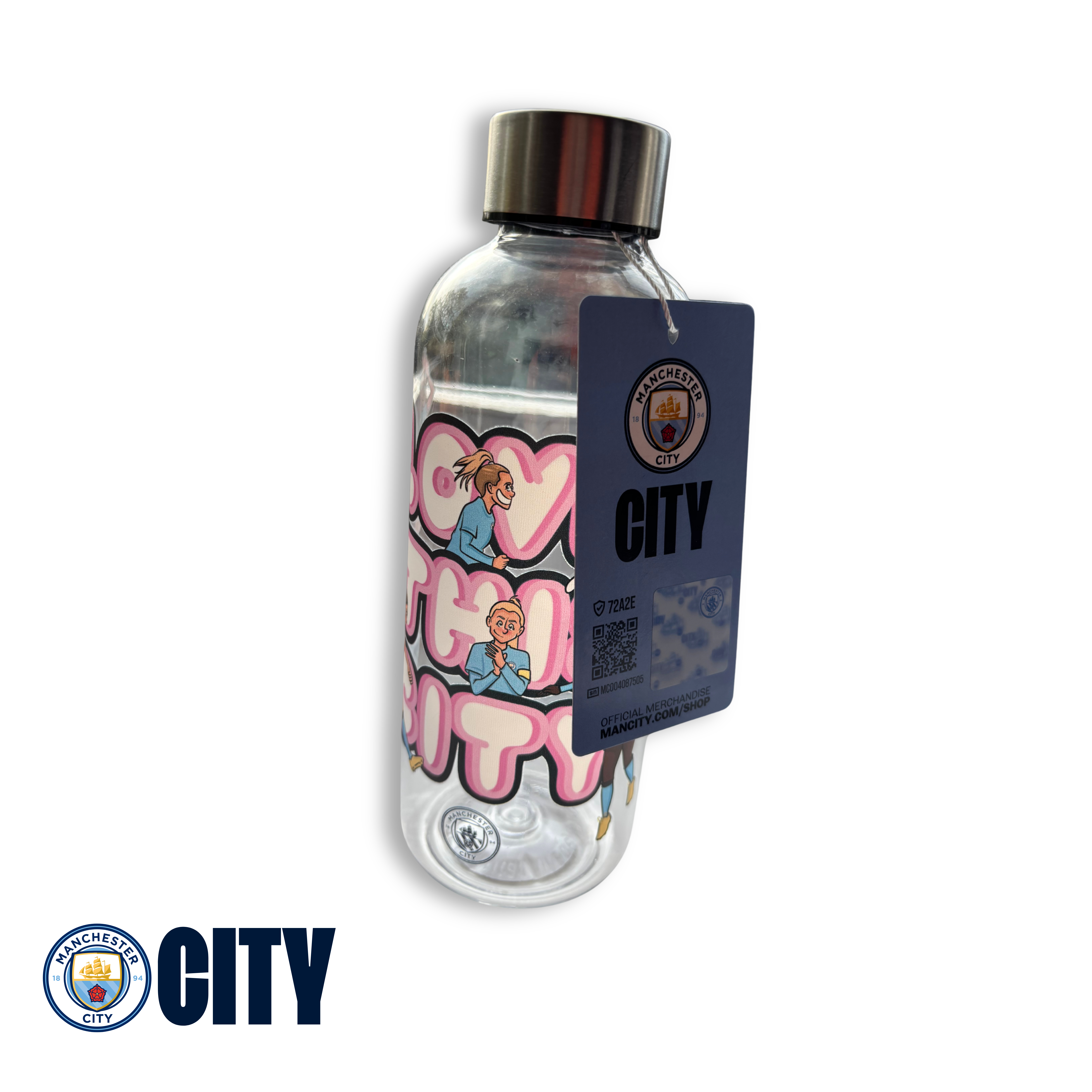 OFFICIAL MAN CITY LOVE THIS CITY BOTTLE AFTA Studios