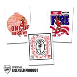 NORTH LONDON ICONS VOL.1 ARSENAL A5 PRINT PACK *PRE-ORDER*