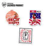 NORTH LONDON ICONS VOL.1 ARSENAL STICKER PACK *PRE-ORDER*