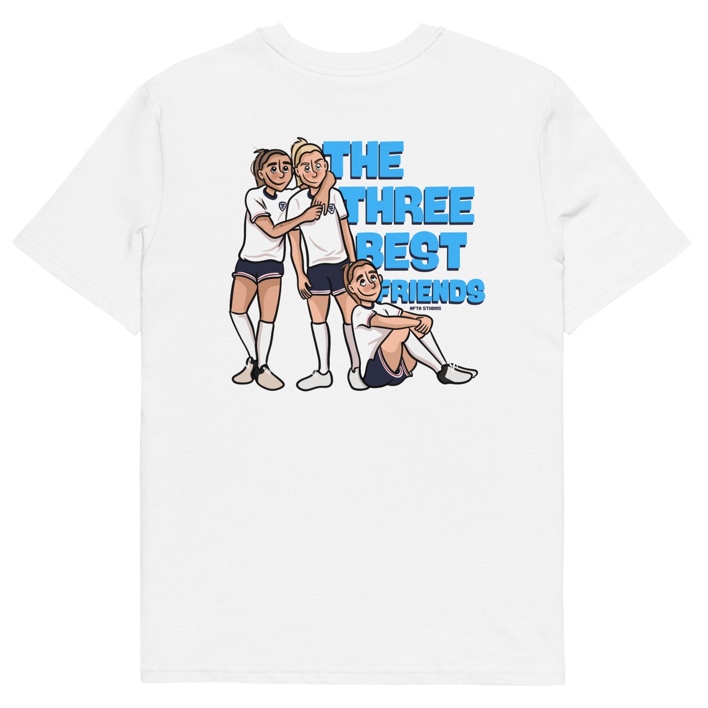 THE THREE BEST FRIENDS (White) LIONESSES TEE
